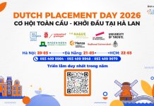 Dutch Placement Day – Triển lãm du học Hà Lan 2026