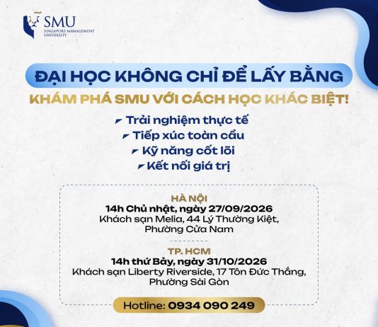 Trải nghiệm global exposure cùng SMU Singapore